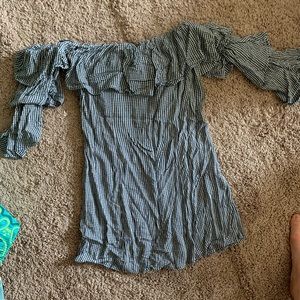 mini shoulder dress American eagle size small